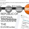 FAKTIKONTROLL | Sotsiaalmeedias levivad pildid Eesti Vabariigi „ettevõtete“ kohta. Tegemist on Eesti saatkondadega USAs