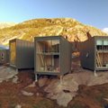 DROONIVIDEO: Norras avati KOKO arhitektide projekteeritud mägihütid
