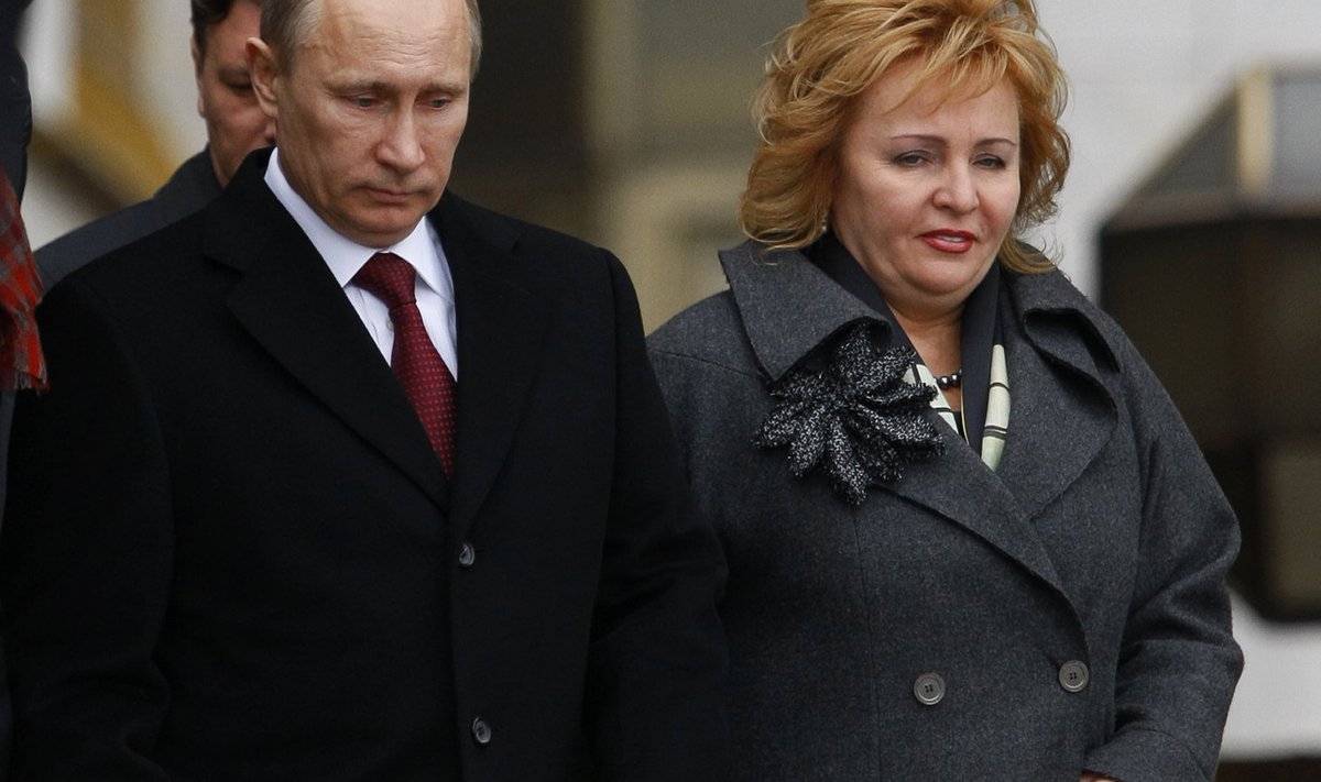 Venemaa esipaar 2012. aastal. Kaks aastat hiljem abielu lahutati.