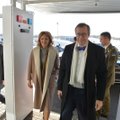 ФОТО DELFI: Президентская чета отправилась с визитом в Хорватию