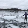ФОТО и ВИДЕО | Чудеса природы на озере Саадъярв: катаешься на коньках и наблюдаешь за рыбками