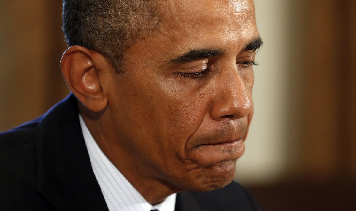 U.S. President Barack Obama speaks about Syria at the White House in Washington