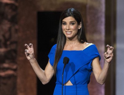 File photo of actress Sandra Bullock at the American Film Institute's 42nd Life Achievement Award at the Dolby theatre in Hollywood
