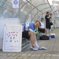 FOTOD: Eesti jalgpallikoondise treening päev enne mängu Andorraga