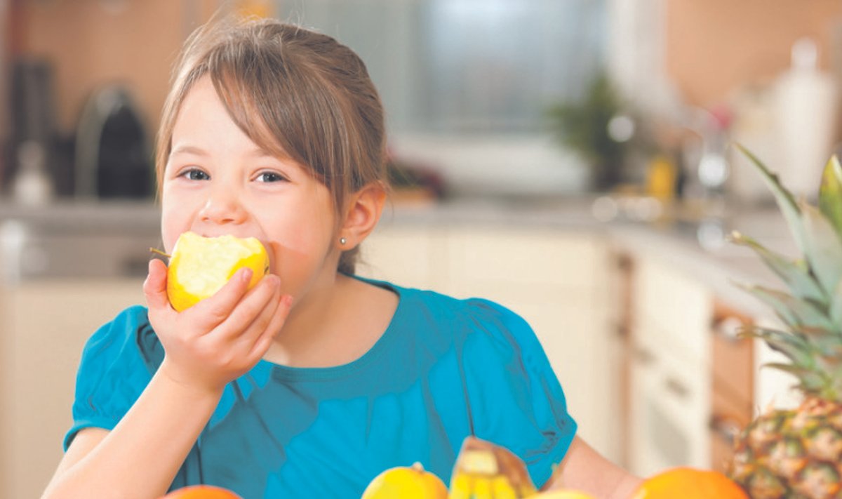 Et kaal ei kipuks liigselt tõusma, võiks lapse menüüs magusaisu leevendamiseks eelistada puuvilju ja marju.  