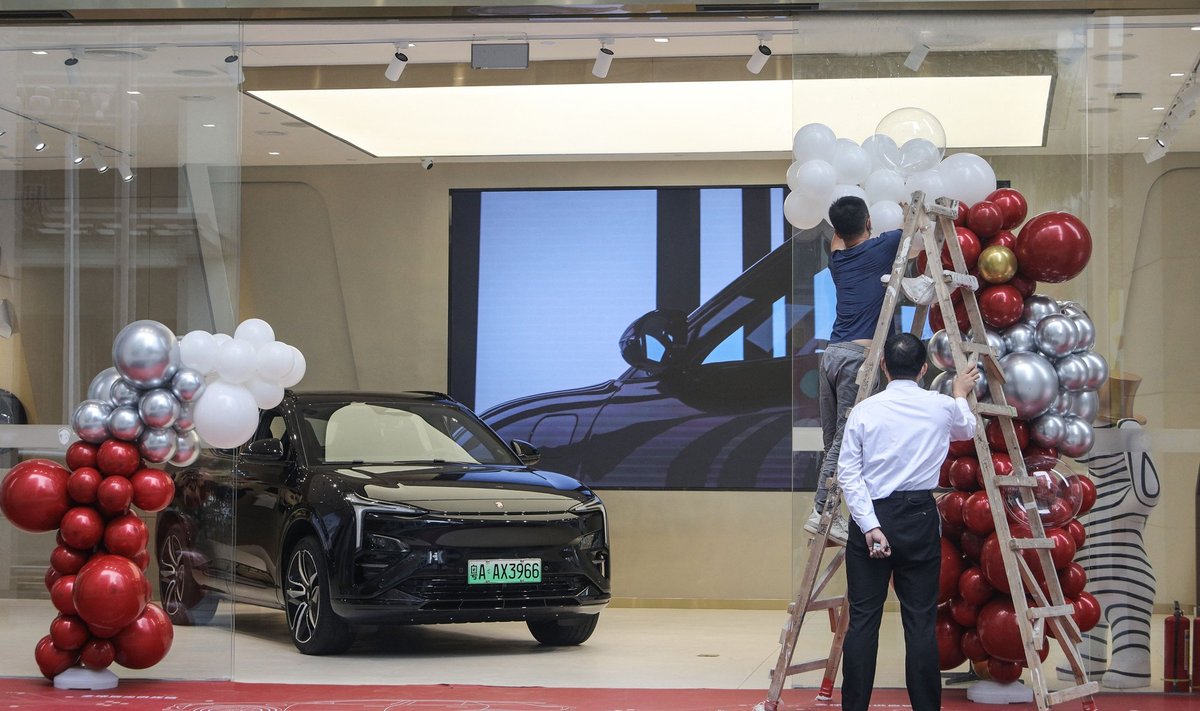 Evergrande autokaupluse avamine