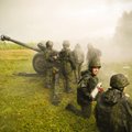 200 артиллеристов участвуют в учениях в Рутья
