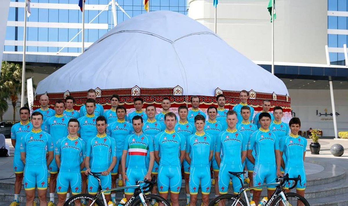 Astana meeskond ilma Taaramäeta