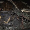 Tallinnas põles parklas prügi täis veoauto