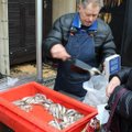В Паланге проходит "Праздник корюшки": одна рыбка стоит один евро