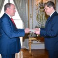 Eesti suursaadik Monacos andis üle volikirja vürstile