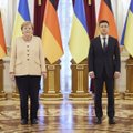 Merkel lubas Kiievis, et Saksamaa ei luba Putinil gaasi geopoliitilise relvana kasutada