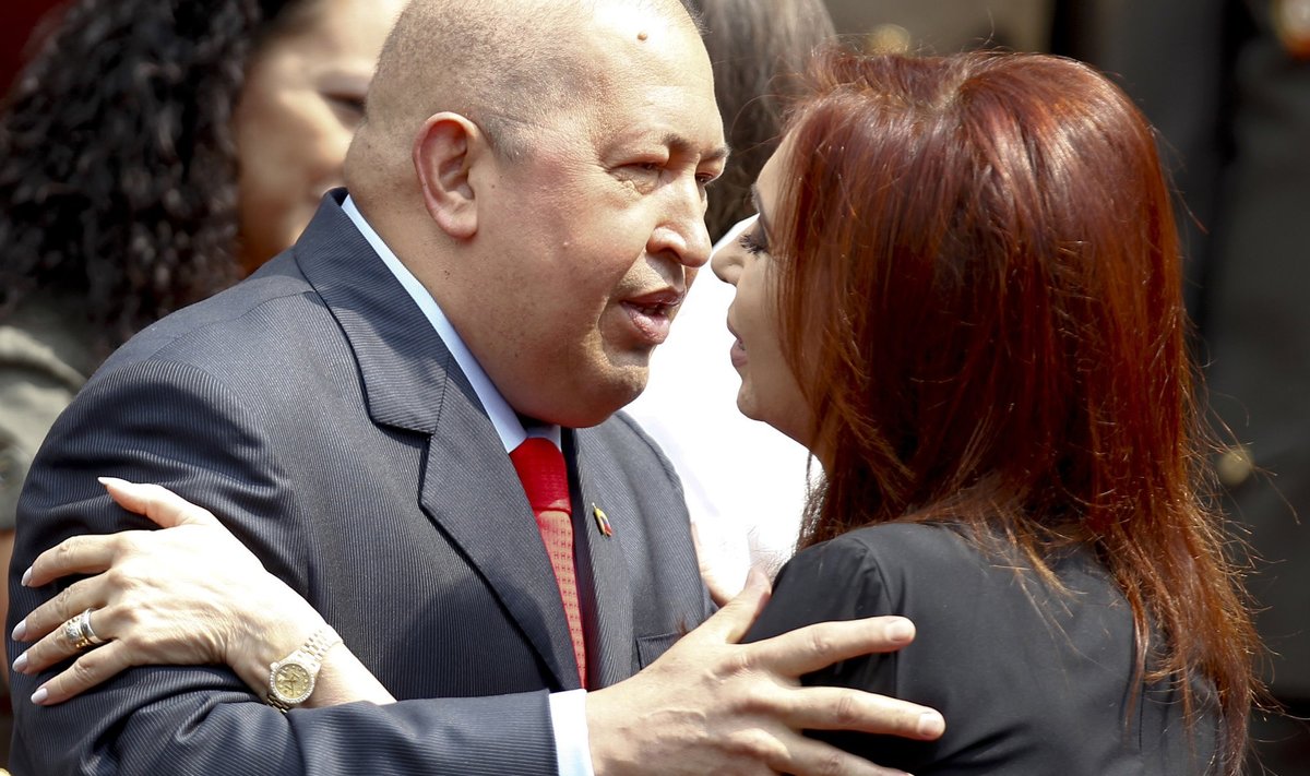 Vähihaiged presidendid: lahkunud Hugo Chávez (Venezuela) ja Cristina Fernández de Kirchner (Argentina)