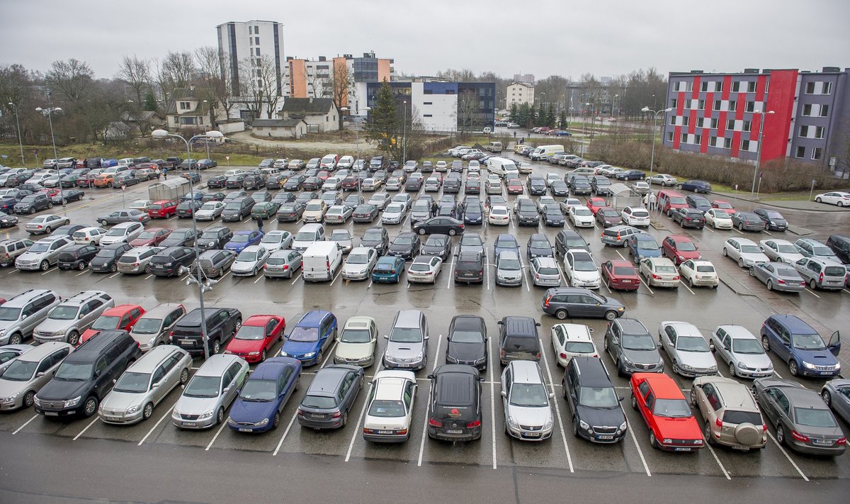 В Эстонии зарегистрировано 840 000 автомобилей