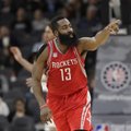 VIDEO: Rockets alistas Hardeni võimsa kolmikduubli toel võõrsil Spursi
