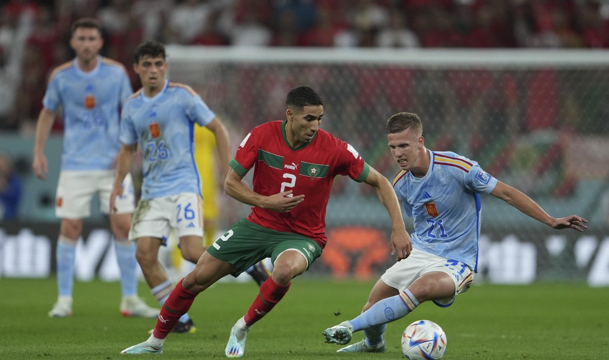Maroko vs Hispaania - koju peab minema Hispaania, Maroko jõudis veerandfinaali