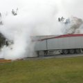 ФОТО: Недалеко от Куусалу загорелся грузовик