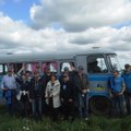 FOTOD: Scandagra meeskond käis põldudel ajaloolise bussiga