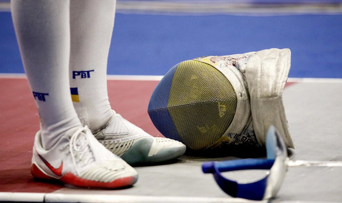 Ukraina võitleb venelaste vastu nii vehklemisrajal kui ka kohtus.
