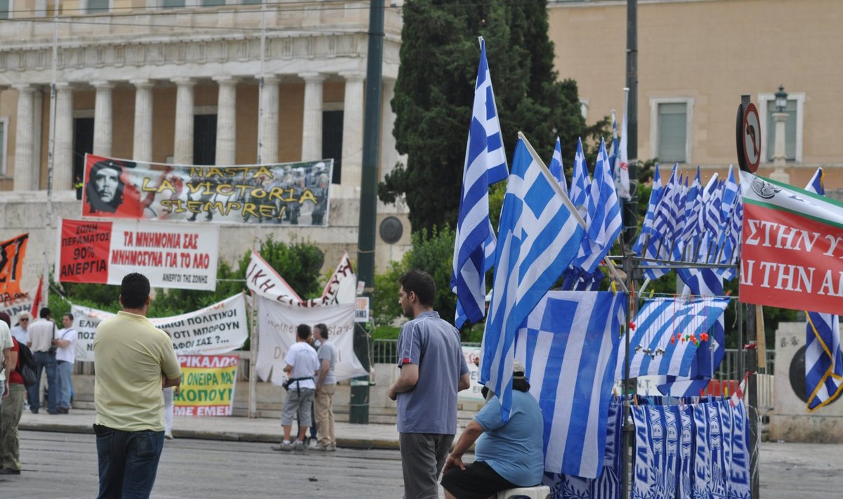 Rahutused Kreekas