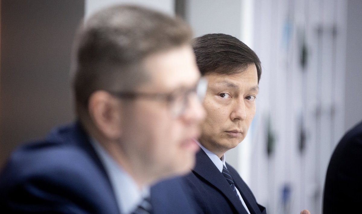 Tallinna linnavalitsuse pressikonverents, linnapea Mihhail Kõlvart.
