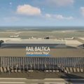 ФОТО: Станция Rail Baltica в Рижском аэропорту обойдется в 250-280 млн евро