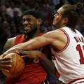 VIDEO: NBA: Chicago Bulls põrmustas lisaajal Miami Heati