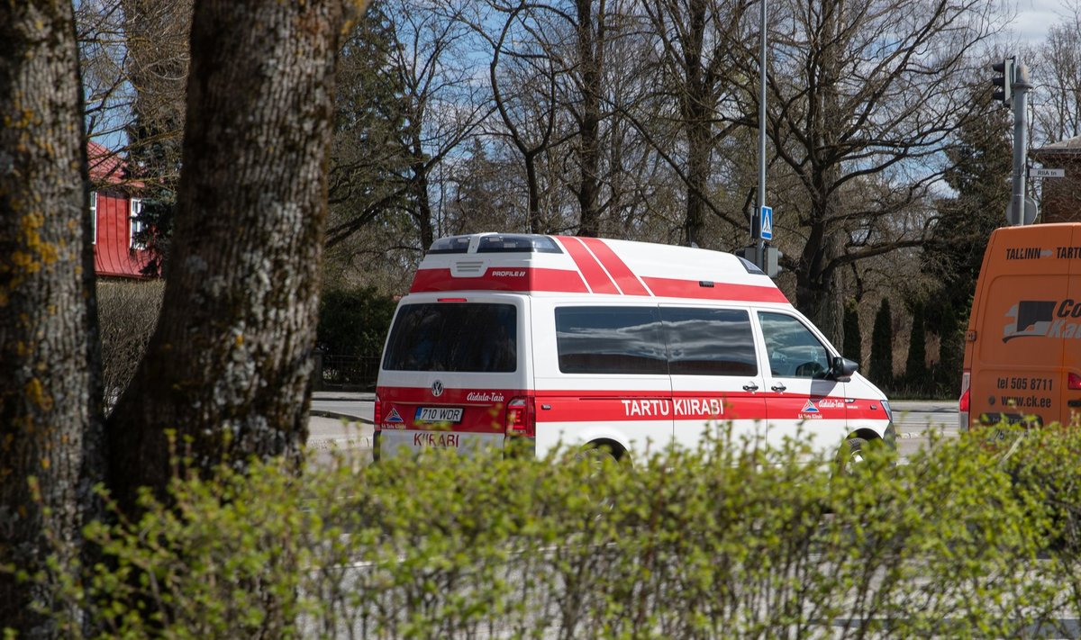 Kiirabi viis eile liiklusõnnetustelt haiglaisse seitse inimest (pilt on illustratiivne).