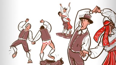 Kaduvad rinnahoidjad, rebenevad püksid, striptiis tantsulaval: rahvatantsijate pööraseimad juhtumised