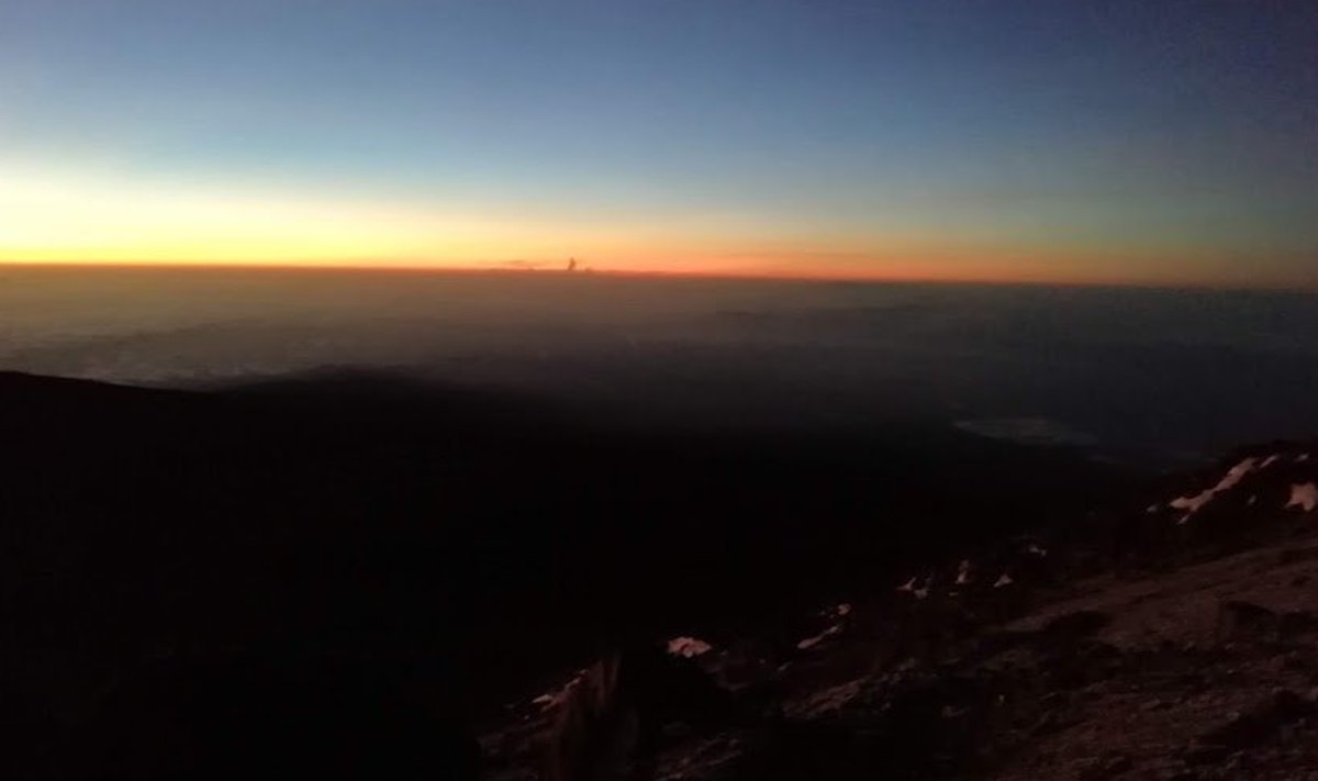 Päikesetõus Kilimanjarol