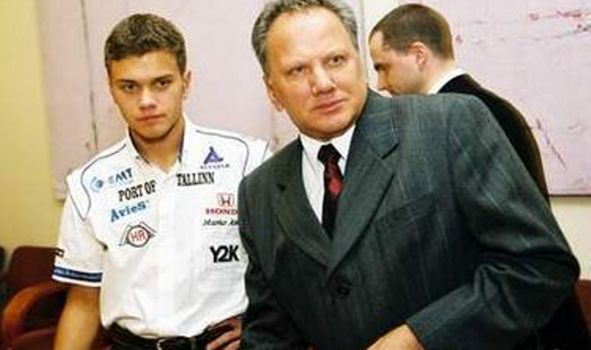 Marko Asmer koos isa Toivo Asmeriga