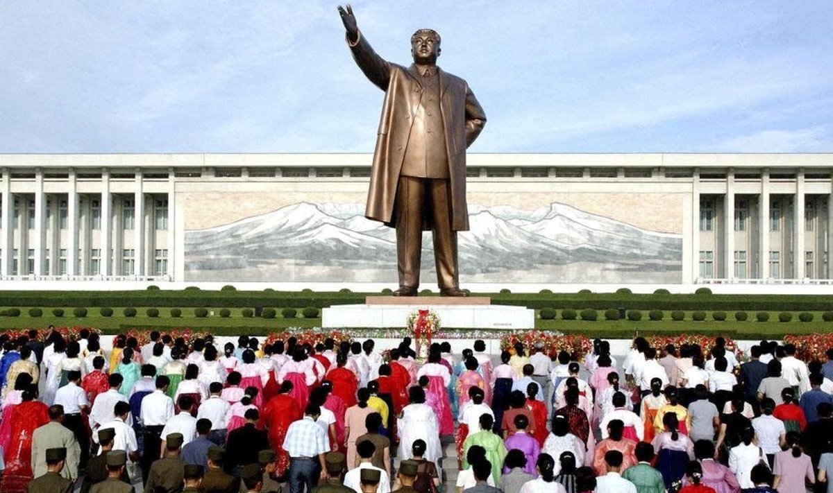 Kim Il Sungi monument Pyŏngyangis