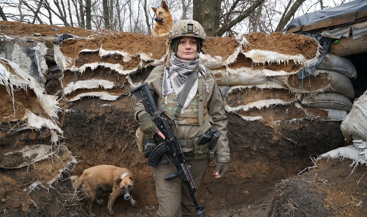 „SÕJA­PRINTSESS XENA“: 2014. aastal puhkenud sõjast Ida-Ukrainas võttis osa ka Maria, teise nimega Xena.