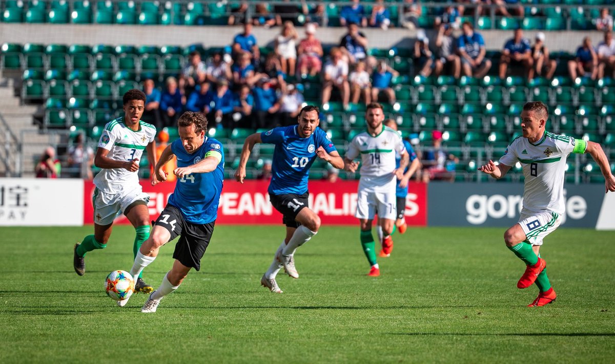 Eesti vs Põhja-Iirimaa 2019. aastal Tallinnas.