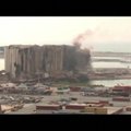 ВИДЕО | Через два года после взрывов на складе в Бейруте в районе аварии рухнуло еще одно здание
