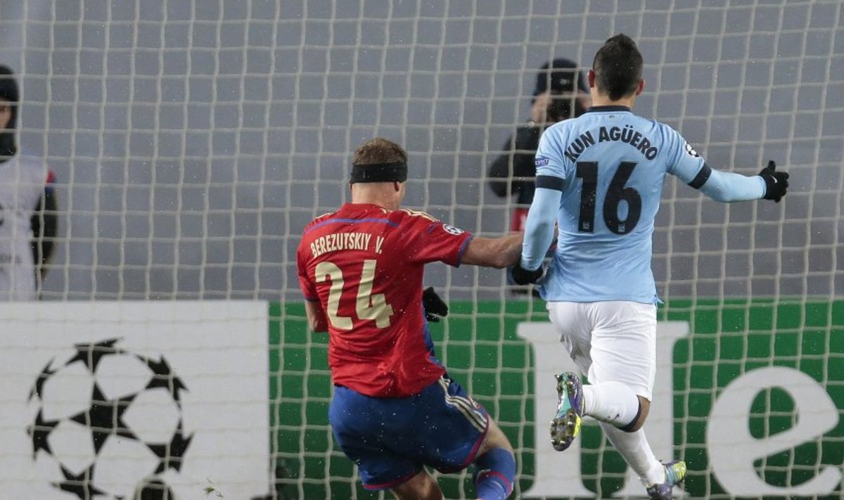 Sergio Agüero lööb Moskvas värava