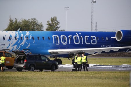 Nordica reisilennuk pidi tehnilise rikke tõttu otsa ümber pöörama. 