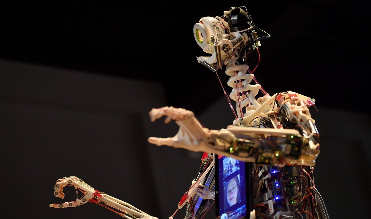 Briti inseneri Rob Knighti ehitatud robot