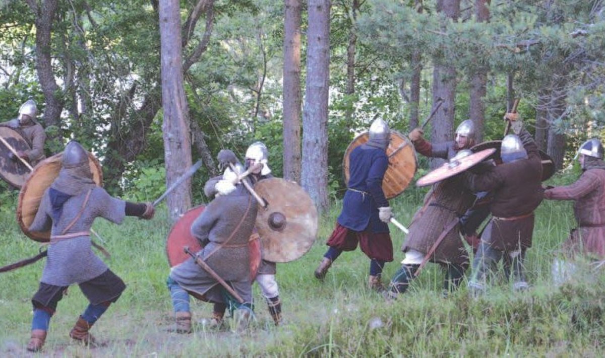 Viikingid pöörasid omavahel tülli. Foto: Airi Leonidov