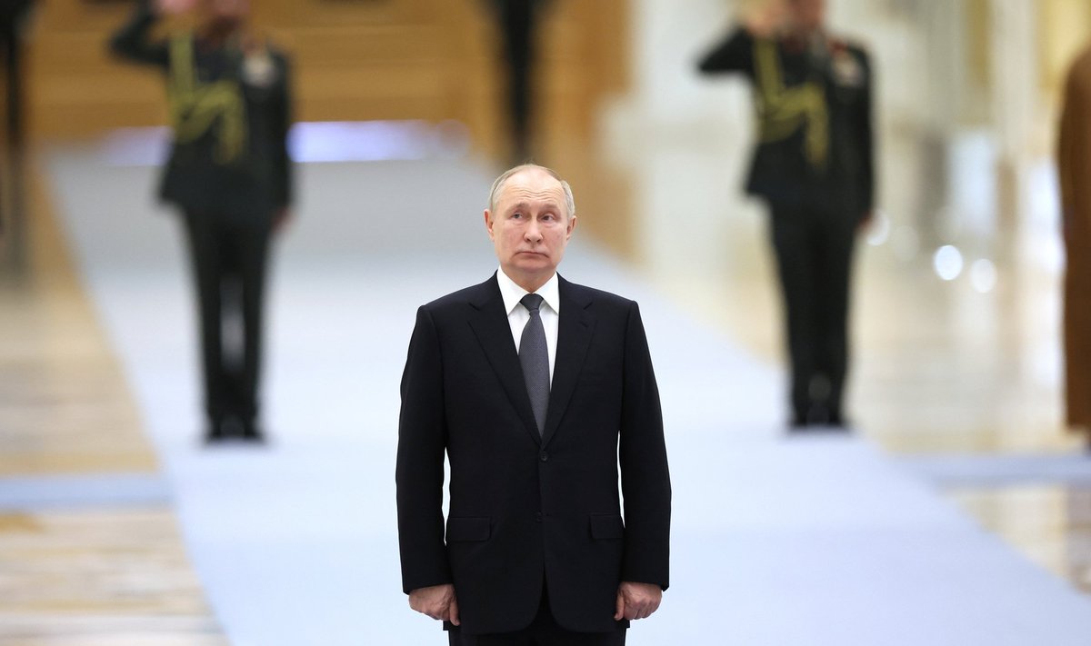 AUSTATUD KÜLALINE: Venemaa president Vladimir Putin sai Lähis-Idas suurejoonelise vastuvõtu.