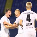 BLOGI JA FOTOD | Sinjavskij sai Zagrebis jala valgeks, kuid Flora Eesti jalgpalliajalugu ei teinud