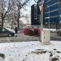 ФОТО: В центре Таллинна произошла авария
