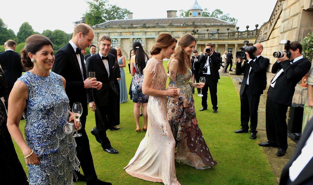 Norfolki nelik: prints William (vasakult), David Rocksavage, printsess Catherine ja Rose Hanbury.