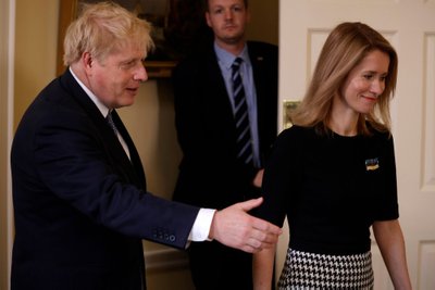 Boris Johnson ja Kaja Kallas