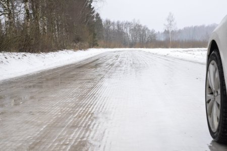 Jäised teeolud Viljandimaal