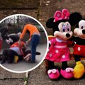 VIDEO | Disneys kiskus teravaks! Minni ja turvanaise kaklust pidid Miki ja Kupi lahutama tõttama