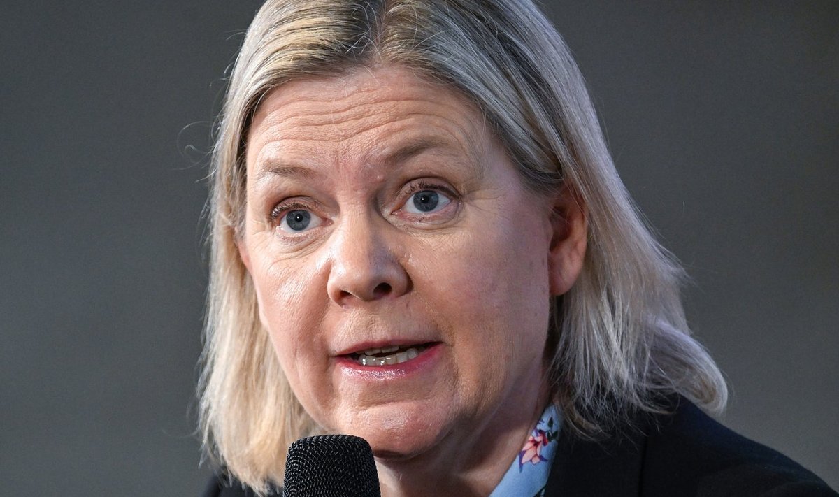 Rootsi opositsioonipartei juht Magdalena Andersson
