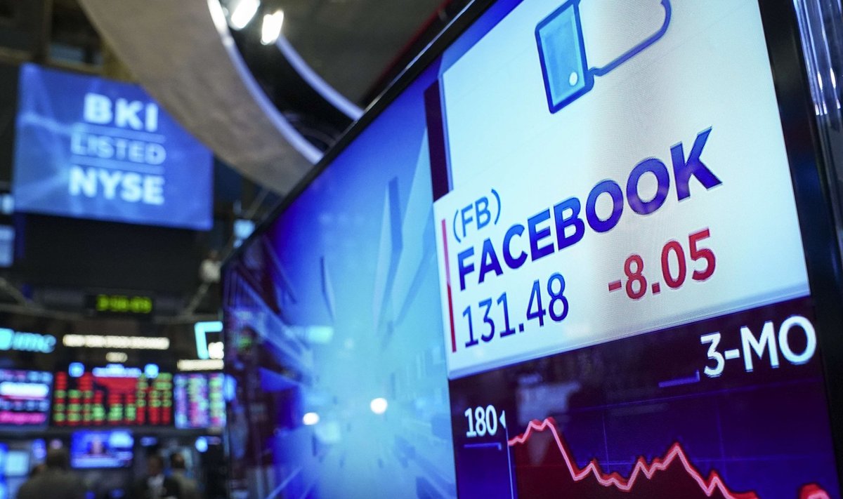 Viimaste päevade tehnoloogiaaktsiate langusest ei ole ka Facebook puutumata jäänud