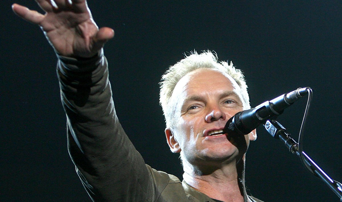 Sting 2006. aastal Saku Suurhallis esinemas.