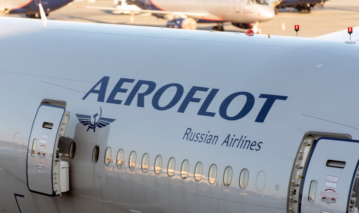 Venemaa lennufirma Aerofloti lennuk